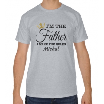 Zestaw koszulka męska + body I am your father + imię